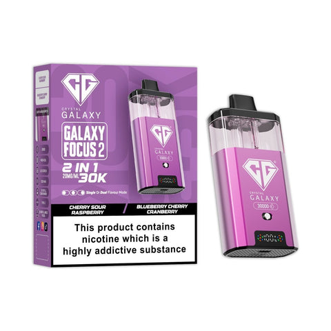 Crystal Galaxy Focus 2 Prefilled 2 in 1 Pod Kit - Vaperdeals