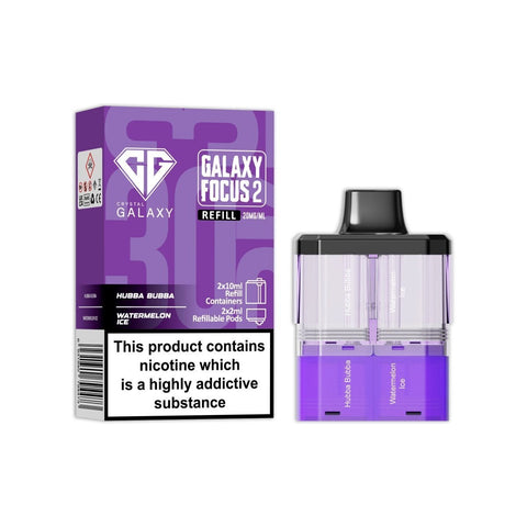 Crystal Galaxy Focus 2 Replacement Pods - Vaperdeals