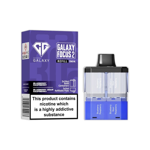 Crystal Galaxy Focus 2 Replacement Pods - Vaperdeals