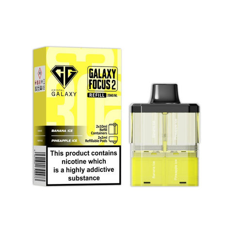 Crystal Galaxy Focus 2 Replacement Pods - Vaperdeals