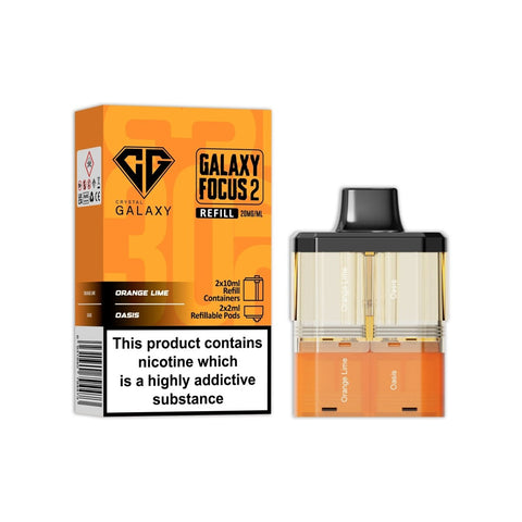Crystal Galaxy Focus 2 Replacement Pods - Vaperdeals