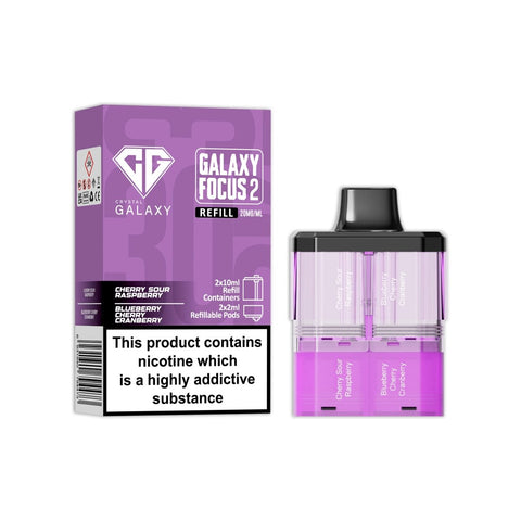 Crystal Galaxy Focus 2 Replacement Pods - Vaperdeals