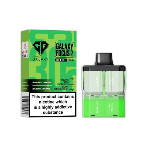 Crystal Galaxy Focus 2 Replacement Pods - Vaperdeals