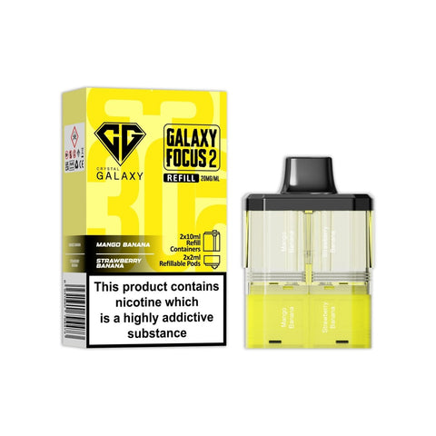 Crystal Galaxy Focus 2 Replacement Pods - Vaperdeals