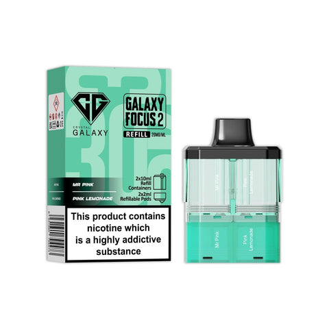 Crystal Galaxy Focus 2 Replacement Pods - Vaperdeals
