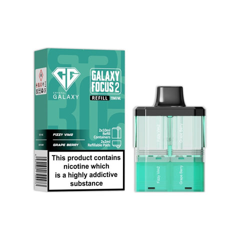 Crystal Galaxy Focus 2 Replacement Pods - Vaperdeals