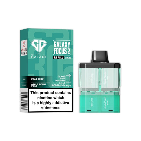 Crystal Galaxy Focus 2 Replacement Pods - Vaperdeals