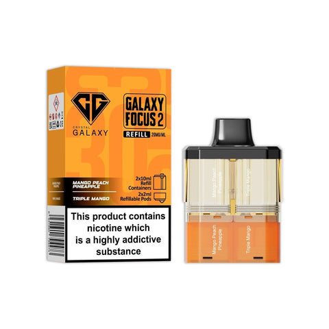 Crystal Galaxy Focus 2 Replacement Pods - Vaperdeals