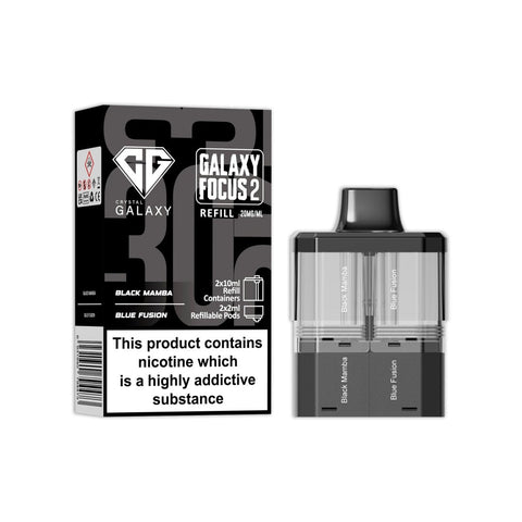Crystal Galaxy Focus 2 Replacement Pods - Vaperdeals
