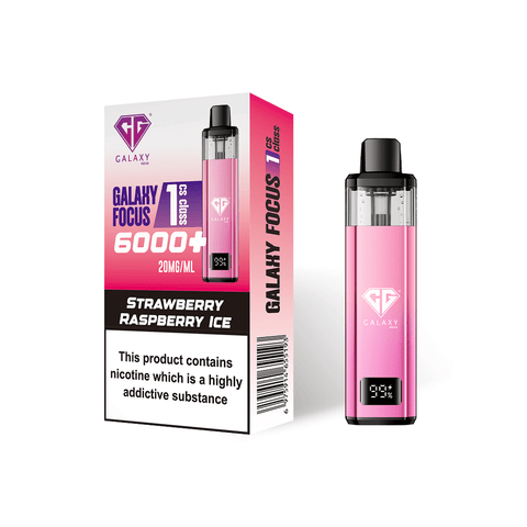 Crystal Galaxy Focus 6000 Prefilled Pod Vape - Vaperdeals