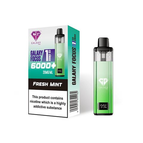 Crystal Galaxy Focus 6000 Prefilled Pod Vape - Vaperdeals