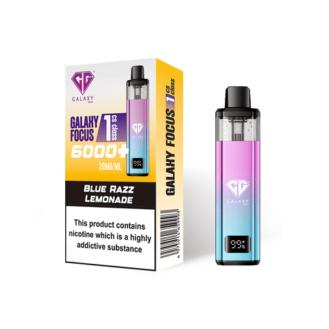 Crystal Galaxy Focus 6000 Prefilled Pod Vape - Vaperdeals