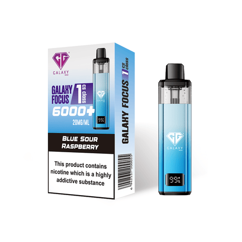 Crystal Galaxy Focus 6000 Prefilled Pod Vape - Vaperdeals
