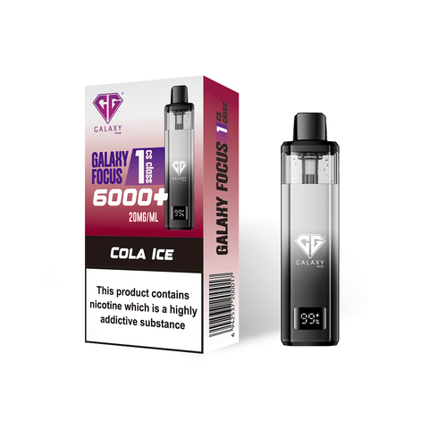 Crystal Galaxy Focus 6000 Prefilled Pod Vape - Vaperdeals