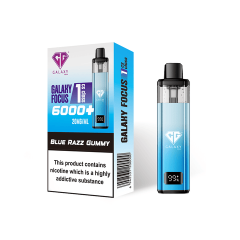 Crystal Galaxy Focus 6000 Prefilled Pod Vape - Vaperdeals