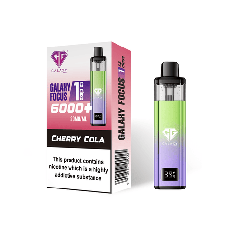 Crystal Galaxy Focus 6000 Prefilled Pod Vape - Vaperdeals