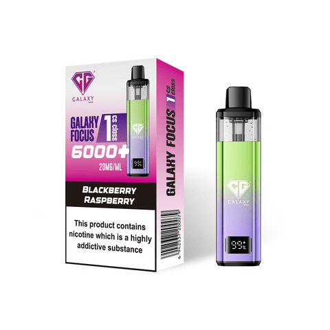 Crystal Galaxy Focus 6000 Prefilled Pod Vape - Vaperdeals