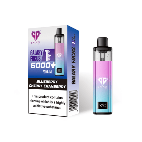 Crystal Galaxy Focus 6000 Prefilled Pod Vape - Vaperdeals