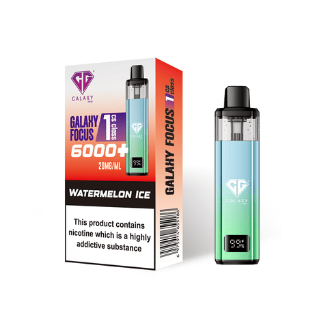 Crystal Galaxy Focus 6000 Prefilled Pod Vape - Vaperdeals