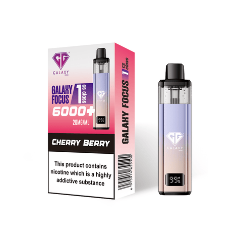 Crystal Galaxy Focus 6000 Prefilled Pod Vape - Vaperdeals