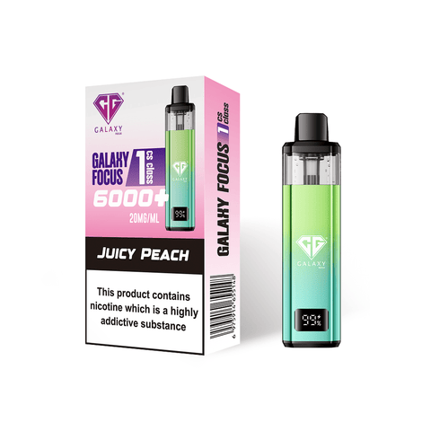 Crystal Galaxy Focus 6000 Prefilled Pod Vape - Vaperdeals