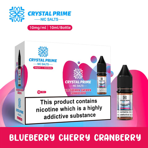 Crystal Prime 7000 Nic Salts 10ml E - liquids - Vaperdeals