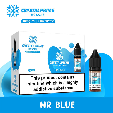 Crystal Prime 7000 Nic Salts 10ml E - liquids - Vaperdeals