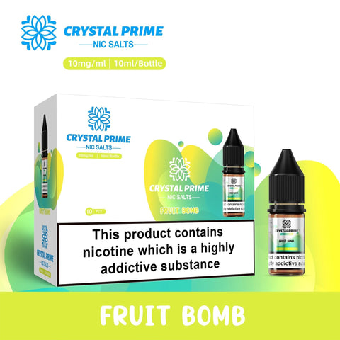 Crystal Prime 7000 Nic Salts 10ml E - liquids - Vaperdeals