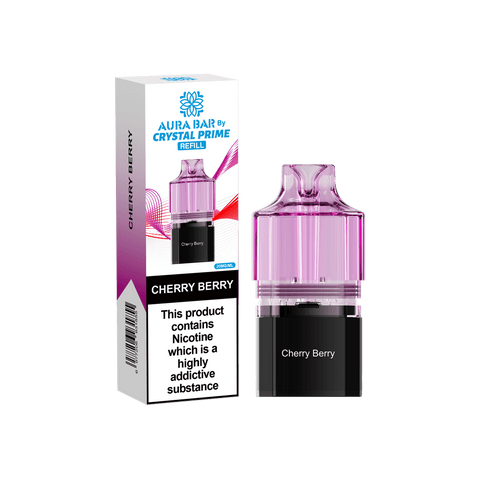 Crystal Prime Aura Bar 10k Replacement Pods Box of 5 - Vaperdeals