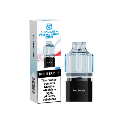 Crystal Prime Aura Bar 10k Replacement Pods Box of 5 - Vaperdeals