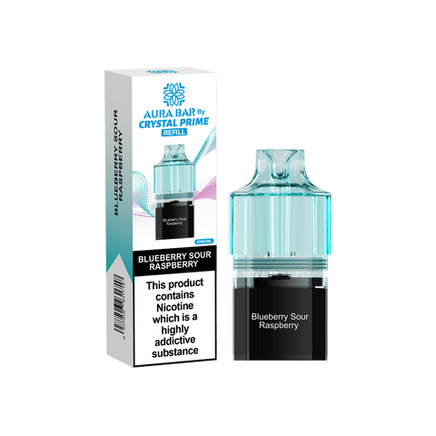 Crystal Prime Aura Bar 10k Replacement Pods Box of 5 - Vaperdeals