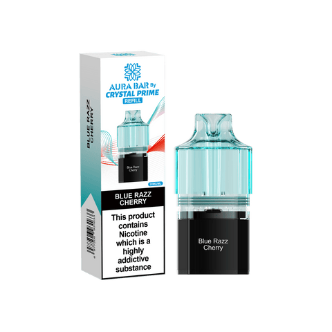 Crystal Prime Aura Bar 10k Replacement Pods Box of 5 - Vaperdeals