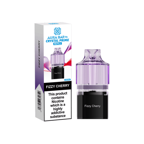 Crystal Prime Aura Bar 10k Replacement Pods Box of 5 - Vaperdeals