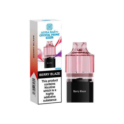 Crystal Prime Aura Bar 10k Replacement Pods Box of 5 - Vaperdeals