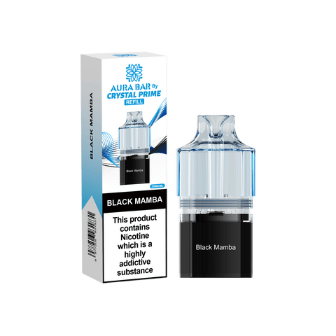Crystal Prime Aura Bar 10k Replacement Pods Box of 5 - Vaperdeals