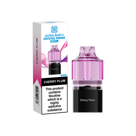 Crystal Prime Aura Bar 10k Replacement Pods Box of 5 - Vaperdeals