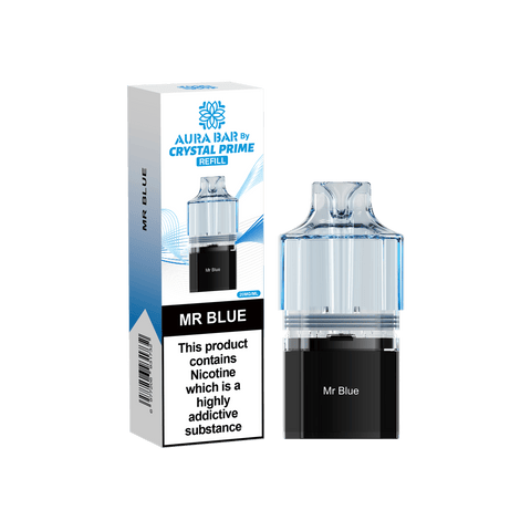 Crystal Prime Aura Bar 10k Replacement Pods - Vaperdeals