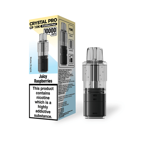 Crystal Pro CP 10k Replacement Pods - Vaperdeals