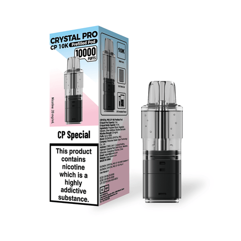 Crystal Pro CP 10k Replacement Pods - Vaperdeals
