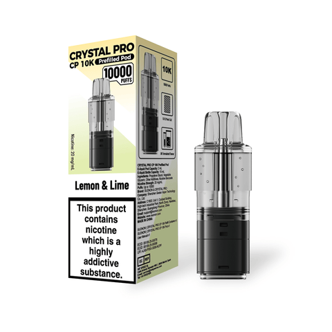 Crystal Pro CP 10k Replacement Pods - Vaperdeals