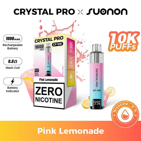 Crystal Pro CP10K Prefilled Pod Vape 0MG Box of 5 - Vaperdeals
