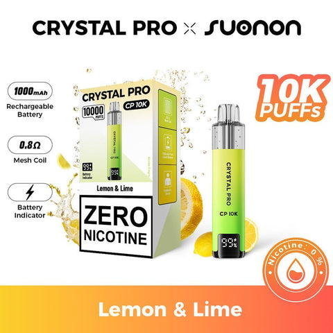 Crystal Pro CP10K Prefilled Pod Vape 0MG Box of 5 - Vaperdeals