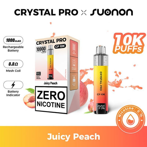 Crystal Pro CP10K Prefilled Pod Vape 0MG Box of 5 - Vaperdeals