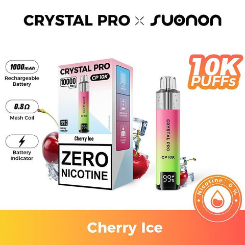 Crystal Pro CP10K Prefilled Pod Vape 0MG Box of 5 - Vaperdeals