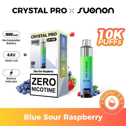Crystal Pro CP10K Prefilled Pod Vape 0MG Box of 5 - Vaperdeals