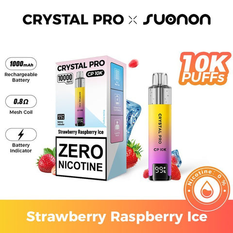 Crystal Pro CP10K Prefilled Pod Vape 0MG Box of 5 - Vaperdeals