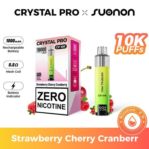 Crystal Pro CP10K Prefilled Pod Vape 0MG Box of 5 - Vaperdeals