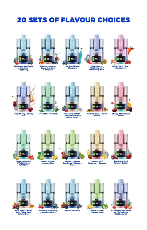 Crystal Pro Switch 30k Prefilled Pod Vape Kit - Vaperdeals