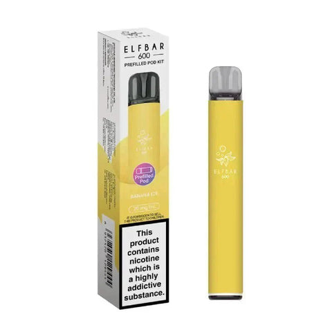 Elf Bar 600 Prefilled Pod Kit Box of 10 - Vaperdeals