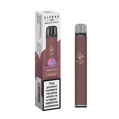 Elf Bar 600 Prefilled Pod Kit - Vaperdeals